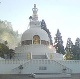 Peace Pagoda, Darjeeling