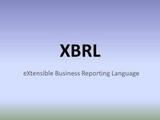 eXtensible Business Reporting Language
