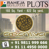 Raheja Aranya The Green City Plots Gurgaon