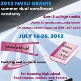 University of New Mexico grant program