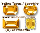 Yellow Sapphire Pukhraj Gemstone Birthstone