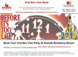 31st New Year Party At Kamath Residency Resort