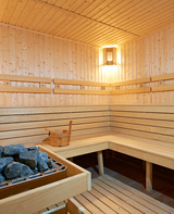 Luxurious Sauna & Steam Room For Your Swimming Pool