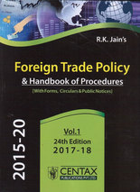 Foreign Trade Policy and Handbook of Procedures