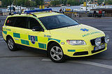 Ambulance emergency response vehicle