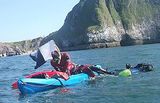 Kayak diving