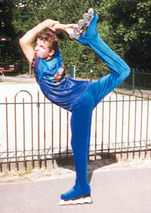 Inline figure skating